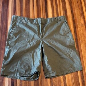 GAP Khaki Boyfriend Roll-Up Shorts 14 TALL